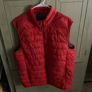Red Quilted Old Navy Vest